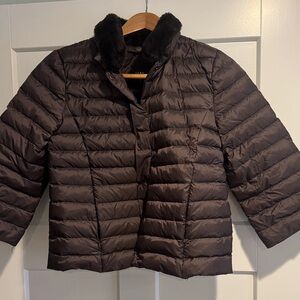 Women's Black Quilted Jacket